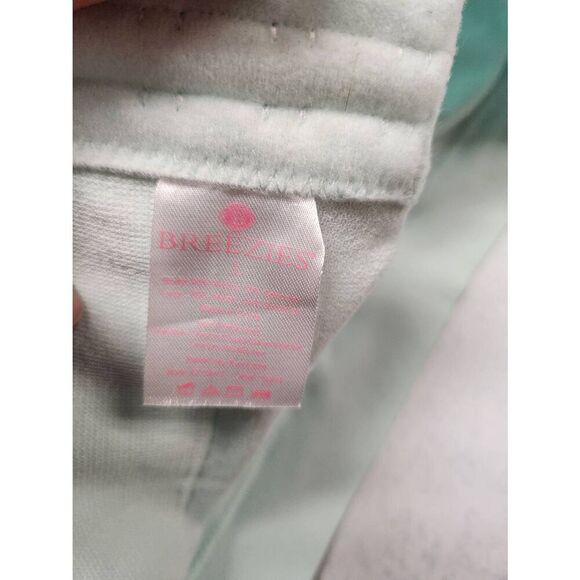 Breezies Womens Medium Lace Seamless Cami Bra Light Green L - Picture 3 of 3